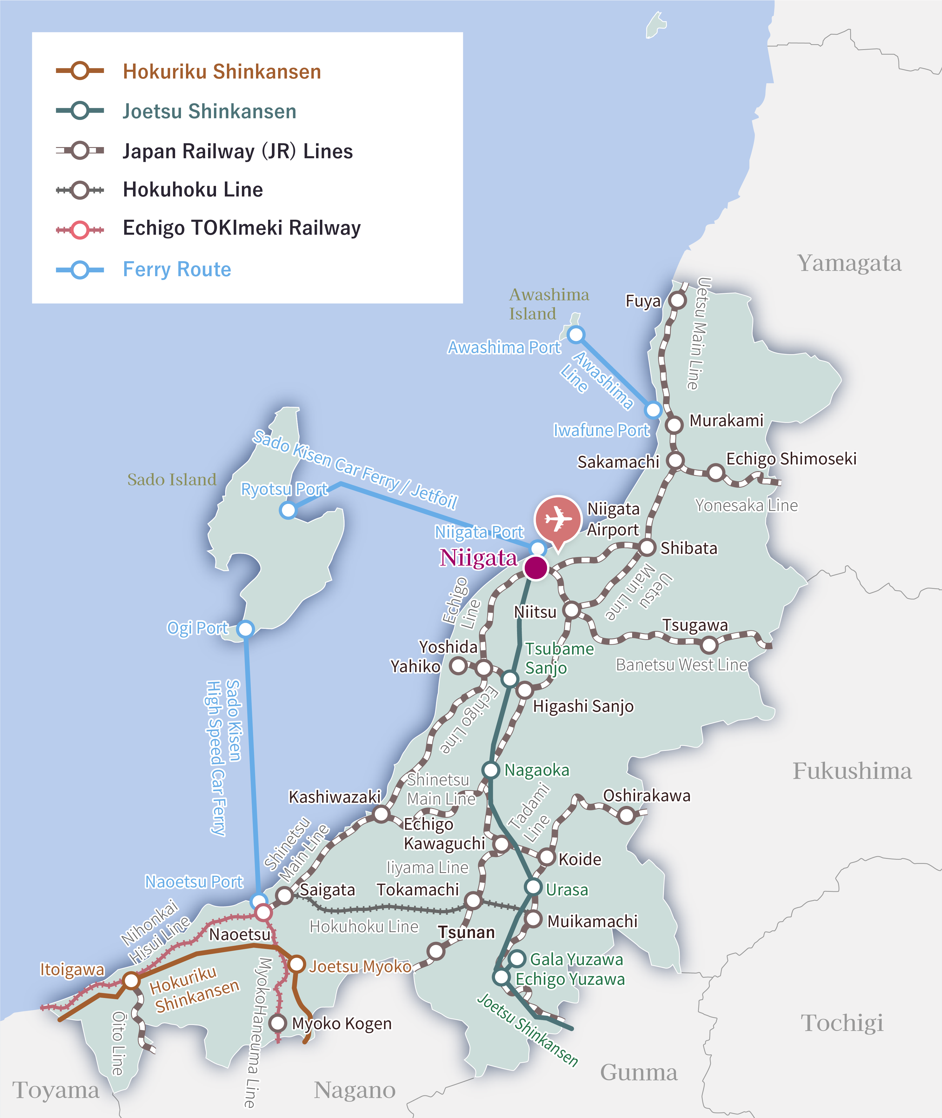 Getting Around Niigata