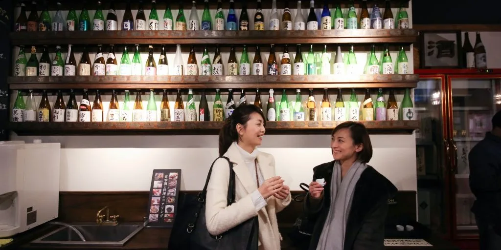 The finest sake produced by high-quality rice and water