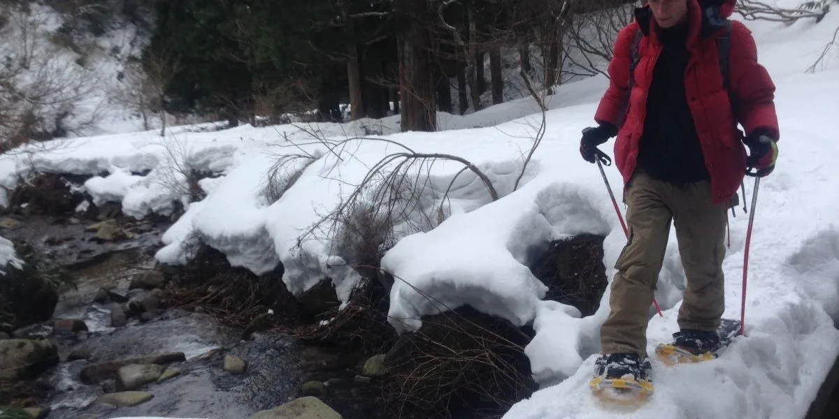 In the mountains with sake