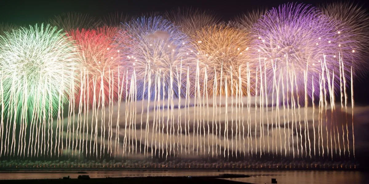July 26: Gion Kashiwazaki Festival Sea Fireworks (Kashiwazaki City)