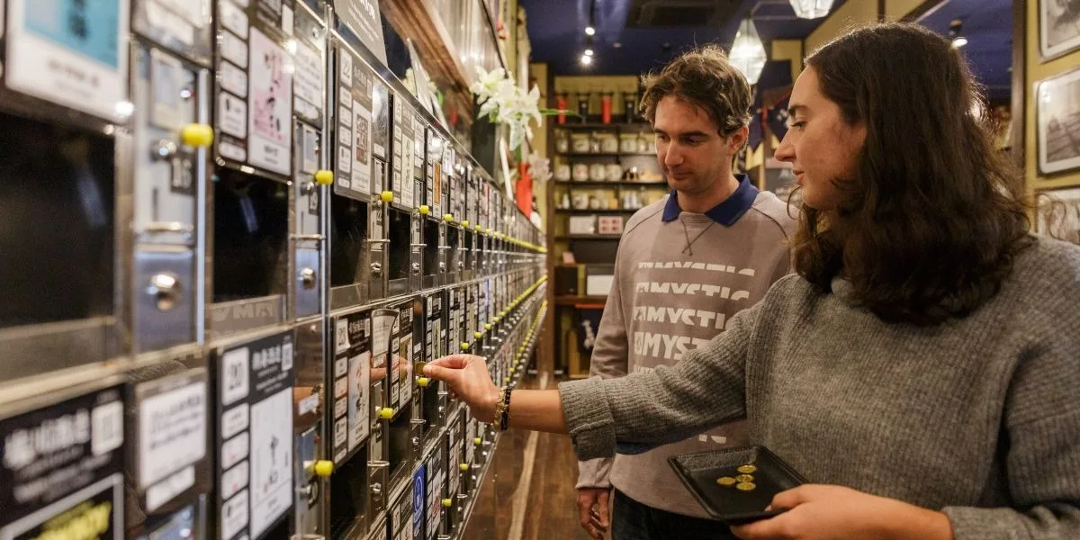 Ponshukan - Try Over 111 Local Sake Right Inside the Train Station
