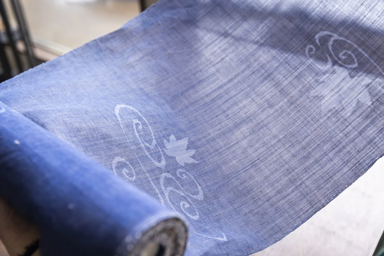 A unique textile culture with homegrown techniques arose from heavy snowfalls