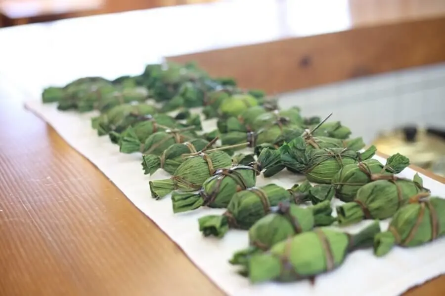 Sasa-Dango Making Experience