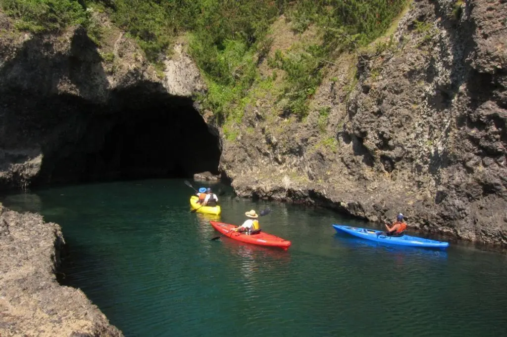 Sea Kayaking Sado’s Blue Grotto