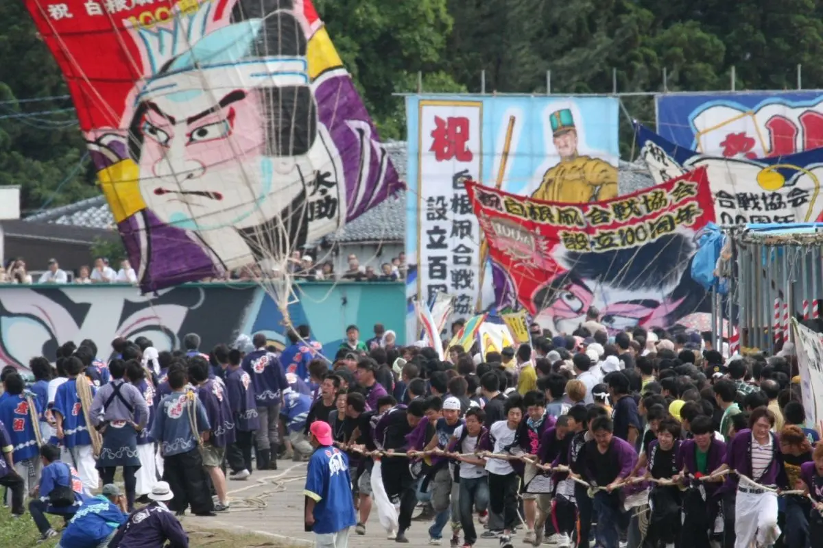 Shirone Giant Kite Battle