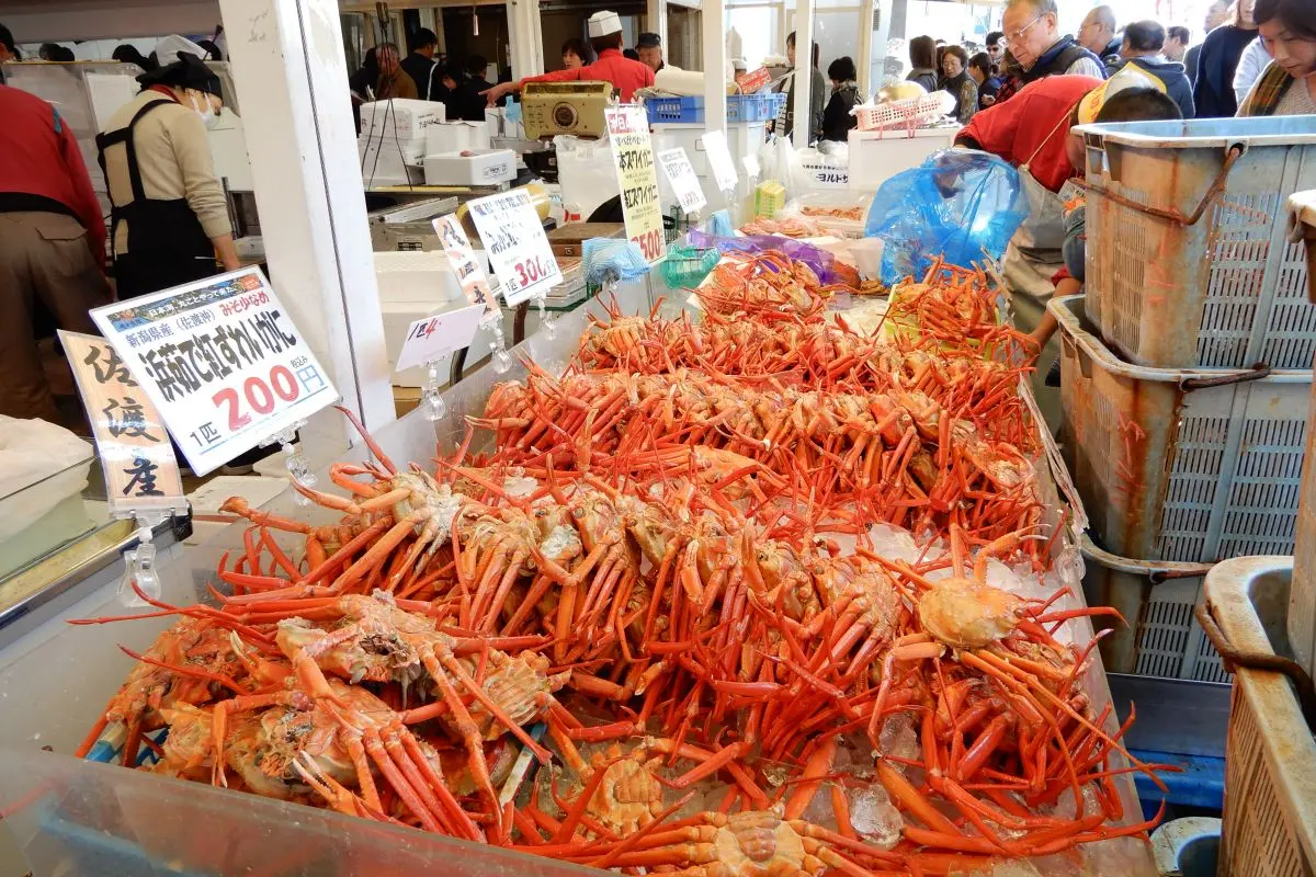 Teradomari Street Market (Sakana no Ameyoko)