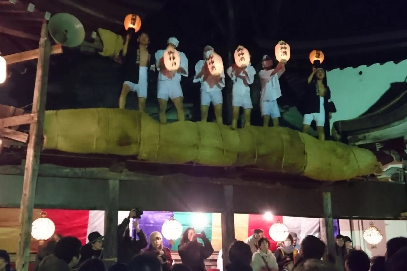 Urasa Bishamondou Naked Man Pushing Festival