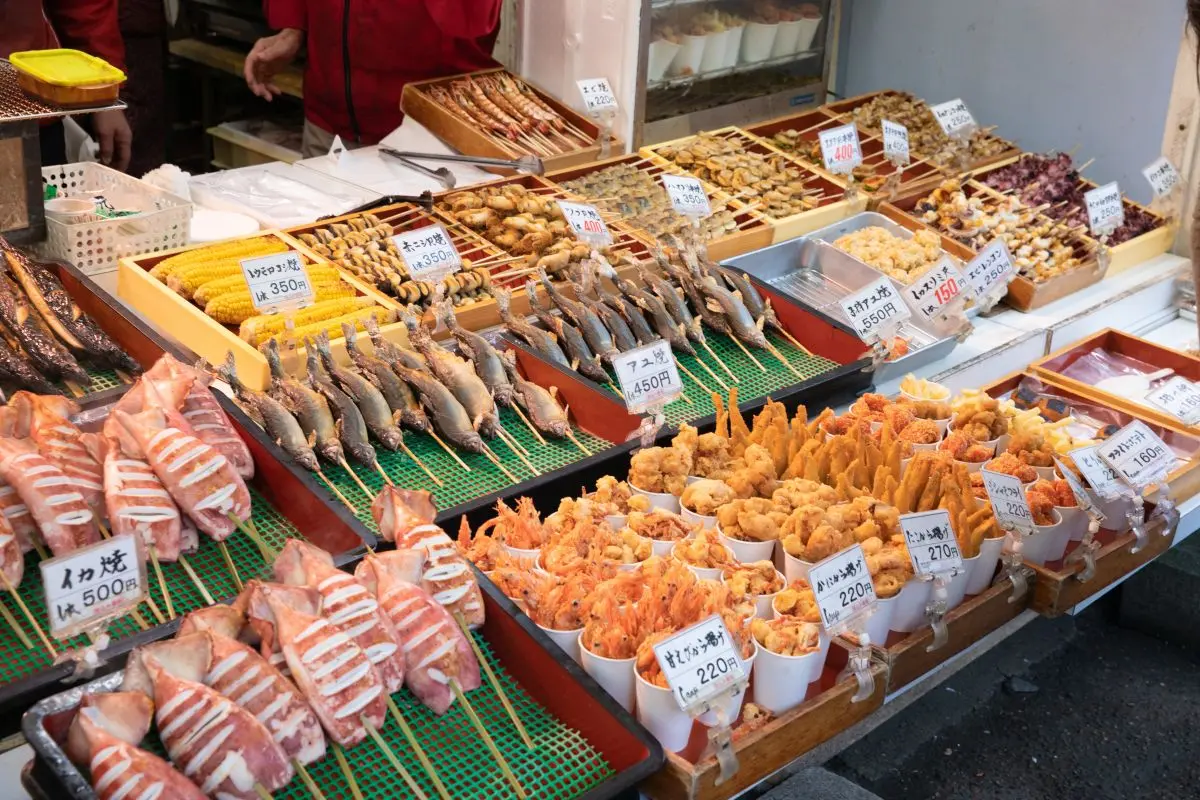Teradomari Street Market (Sakana no Ameyoko)
